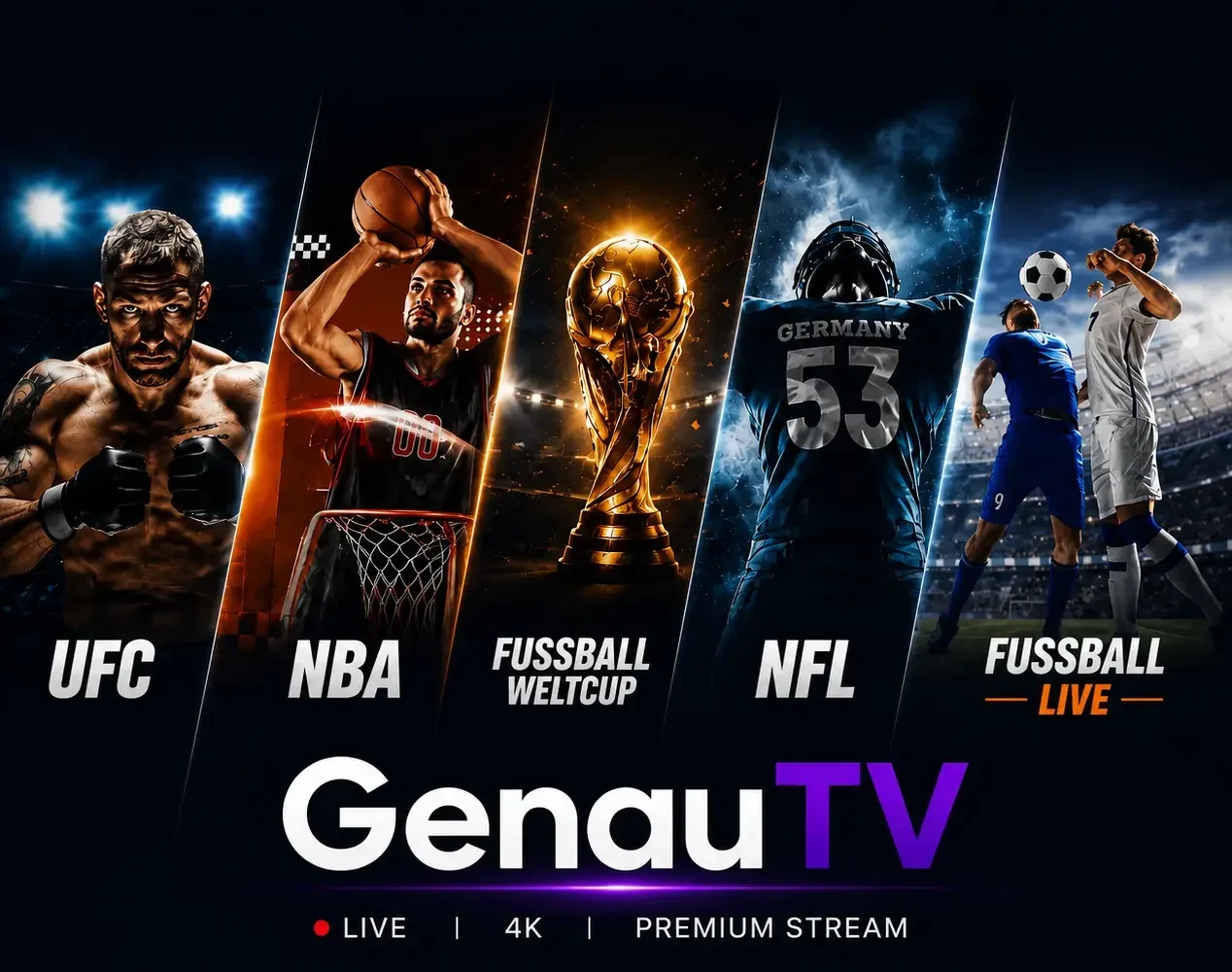 GenauTV – Sport live in 4K